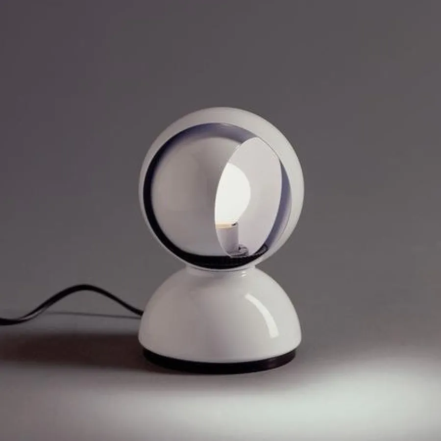 Artemide Lampki Na Biurko, Oświetlenie Biurkowe|Biurkowe Ekskluzywne<Eclisse H18 biały - - lampa biurkowa białyNapięcie: 230V