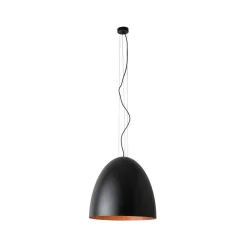 Nowodvorski Żyrandole|Lampy Do Jadalni<Egg Black-Copper L - - lampa wisząca