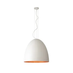 Nowodvorski Żyrandole|Lampy Do Jadalni<Egg White-Copper XL - - lampa wisząca