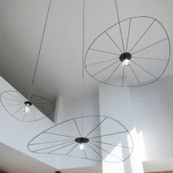 THORO Żyrandole|Lampy Do Sypialni, Oświetlenie Do Sypialni<Eskola 70 Czarna - - lampa wisząca