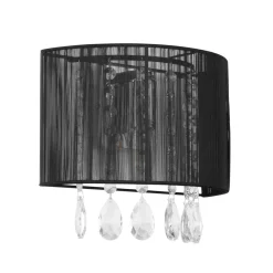 Italux Kinkiety I Lampy Na Ścianę|Kinkiety Klasyczne<Essence Black - - kinkiet klasyczny