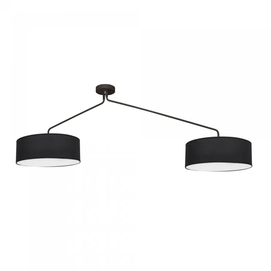 Nowodvorski Plafony Sufitowe I Ścienne|Nowoczesne Plafony Sufitowe<Falcon Black - - lampa sufitowa nowoczesna