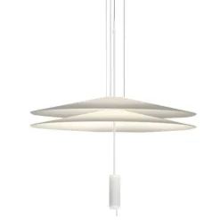 Vibia Żyrandole|Wiszące Ekskluzywne<Flamingo Ø70 - - lampa góra/dół biały matowy
