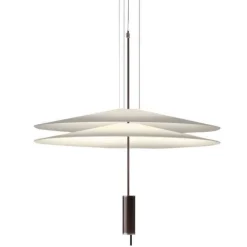Vibia Żyrandole|Nowoczesne Lampy Wiszące<Flamingo Ø70 - - lampa góra/dół grafit