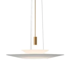 Vibia Żyrandole|Nowoczesne Lampy Wiszące<Flamingo Ø70 - - lampa wisząca satyna złoty