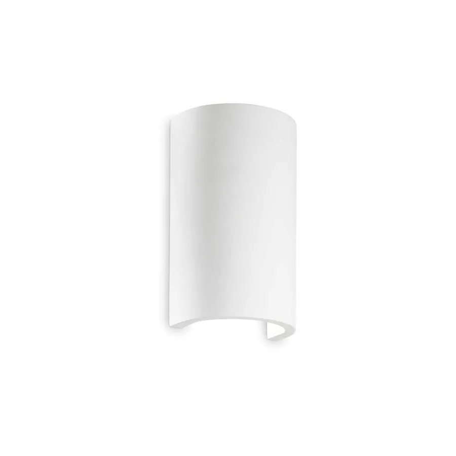 Ideal Lux Kinkiety I Lampy Na Ścianę<Flash Gesso Ap1 Round - - kinkiet