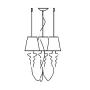 Evi Style Żyrandole|Lampy Do Salonu, Oświetlenie Salonu<Gadora SO 3 - - lampa wisząca