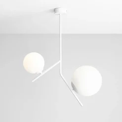 Artera Plafony Sufitowe I Ścienne|Lampy Do Łazienki<Gallia 2 White - - plafon