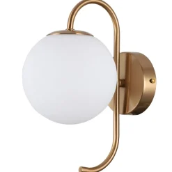 Italux Kinkiety I Lampy Na Ścianę<Gela Honey Brass - - kinkiet