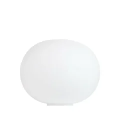 Flos Lampki Na Biurko, Oświetlenie Biurkowe|Biurkowe Ekskluzywne<Glo-Ball Basic 1 Ø33 biały - - lampa biurkowa białyNapięcie: 230V