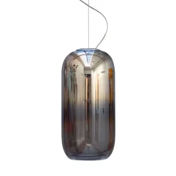 Artemide Wiszące Ekskluzywne|Lampy Do Salonu, Oświetlenie Salonu<Gople Ø21 srebrny - - lampa wisząca srebrnyNapięcie: 230V