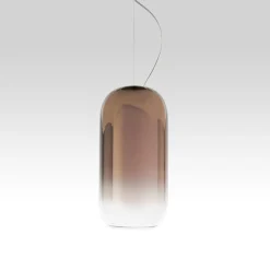 Artemide Żyrandole|Wiszące Ekskluzywne<Gople Mini Ø14.5 brąz - - lampa wisząca brązNapięcie: 230V
