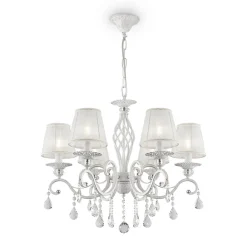 Maytoni Żyrandole<Grace Cream Gold VI - - lampa wisząca