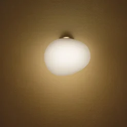 Foscarini Kinkiety I Lampy Na Ścianę|Ekskluzywne I Luksusowe Kinkiety<Gregg Grande Semi 2 H39 - - lampa ścienna biały, złoty