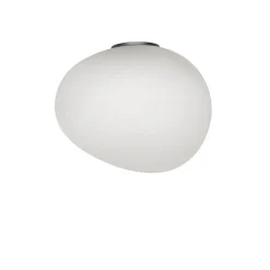 Foscarini Kinkiety I Lampy Na Ścianę|Ekskluzywne I Luksusowe Kinkiety<Gregg Grande Semi 2 H39 - - lampa ścienna biały, grafit szary