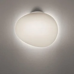 Foscarini Kinkiety I Lampy Na Ścianę|Ekskluzywne I Luksusowe Kinkiety<Gregg Media Semi 1 H26 - - lampa ścienna biały
