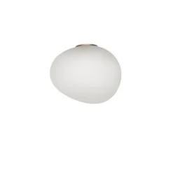 Foscarini Kinkiety I Lampy Na Ścianę|Ekskluzywne I Luksusowe Kinkiety<Gregg Piccola Ø13 biały, złoty - - lampa ścienna biały, złotyNapięcie: 230V