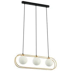 Italux Żyrandole|Nowoczesne Lampy Wiszące<Grosetta III gold - - lampa wisząca nowoczesna