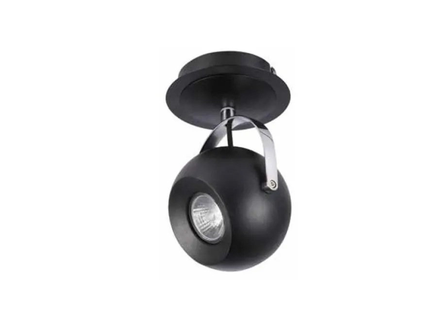 AZzardo Kinkiety I Lampy Na Ścianę|Kinkiety Nowoczesne<GULIA Black - - kinkiet