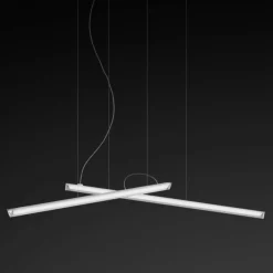 Vibia Wiszące Ekskluzywne|Żyrandole<Halo Lineal biały - - lampa wisząca