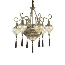 Ideal Lux Żyrandole|Lampy Do Sypialni, Oświetlenie Do Sypialni<HAREM SP9 - - lampa wisząca