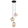 Italux Żyrandole|Nowoczesne Lampy Wiszące<Hatella III gold Ø48 - - lampa wisząca nowoczesna