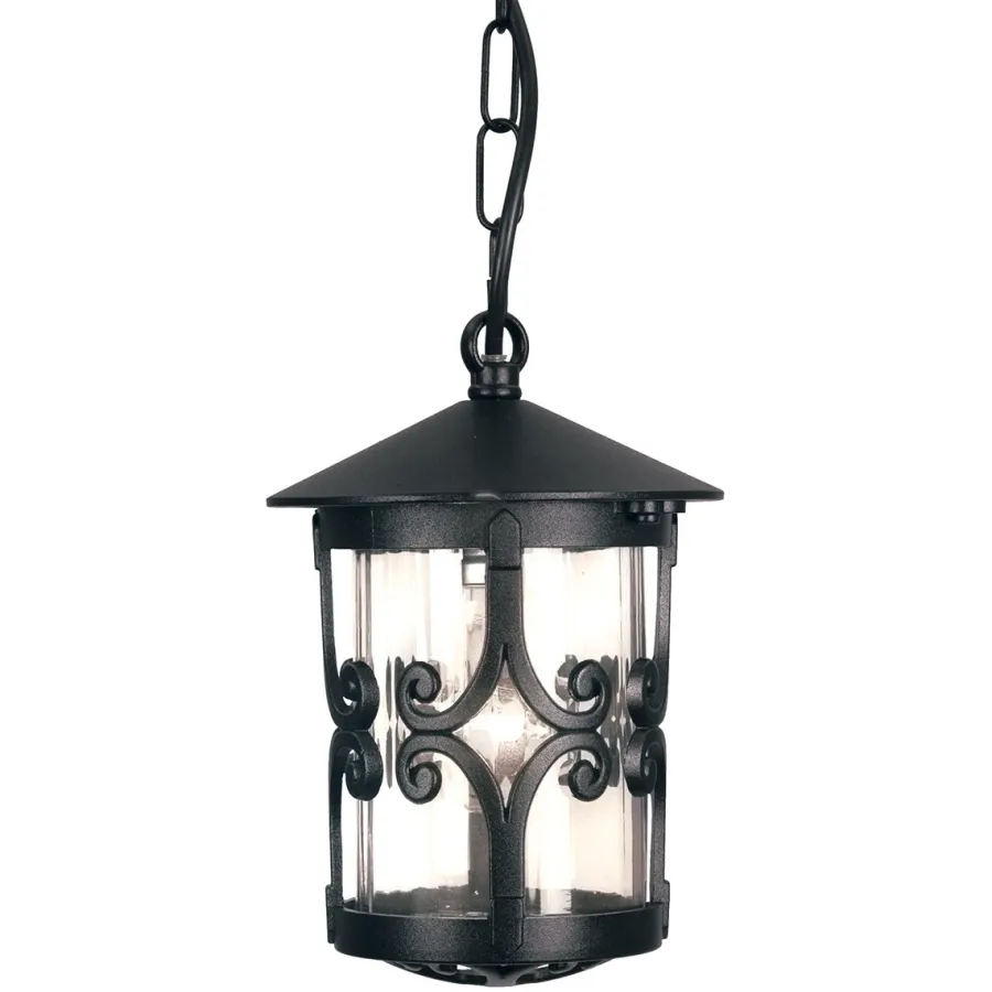 Elstead Lighting Lampy Wiszące Zewnętrzne|Lampy Ogrodowe, Oświetlenie Do Ogrodu<Hereford Black - - lampa wisząca ogrodowa