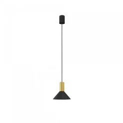 Nowodvorski Lampy Do Jadalni|Lampy Wiszące Nad Ladę Kuchenną<Hermanos A Black-Solid Brass - - lampa wisząca nowoczesna
