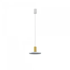 Nowodvorski Lampy Do Jadalni|Lampy Wiszące Nad Ladę Kuchenną<Hermanos B White-Solid Brass - - lampa wisząca nowoczesna