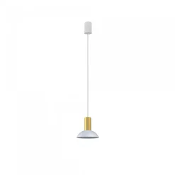 Nowodvorski Lampy Wiszące Nad Ladę Kuchenną|Nowoczesne Lampy Wiszące<Hermanos C White-Solid Brass - - lampa wisząca nowoczesna