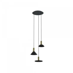 Nowodvorski Żyrandole|Lampy Do Kuchni, Oświetlenie Kuchenne<Hermanos Iiiblack-Solid Brass - - lampa wisząca nowoczesna