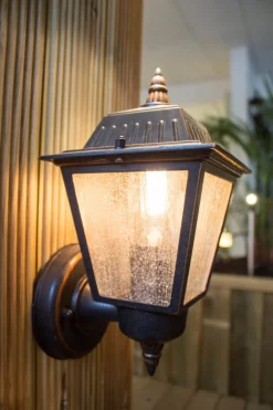 Elstead Lighting Kinkiety Zewnętrzne: Ogrodowe I Elewacyjne|Lampy Ogrodowe, Oświetlenie Do Ogrodu<Highnam Weathered Bronze - - kinkiet ogrodowy