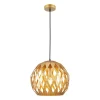 Italux Lampy Drewniane|Żyrandole<Hilo Gold I - - lampa wisząca
