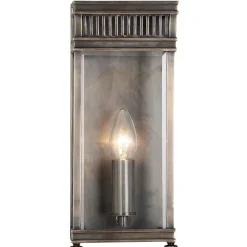 Elstead Lighting Kinkiety Zewnętrzne: Ogrodowe I Elewacyjne<Holborn Dark Bronze - Elstead - kinkiet klasyczny