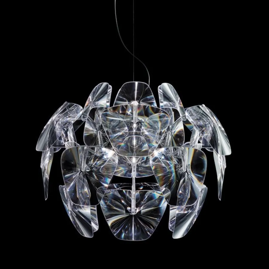 Luceplan Żyrandole|Lampy Do Salonu, Oświetlenie Salonu<Hope Ø72 przezroczysty - - lampa wisząca przezroczystyNapięcie: 230V