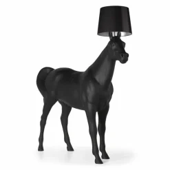 Moooi Lampy Stojące I Podłogowe|Stojące Ekskluzywne<Horse Lamp H240 czarny - - lampa podłogowa