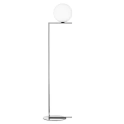 Flos Lampy Stojące I Podłogowe|Stojące Ekskluzywne<Ic F2 H185 chrom - - lampa podłogowa chromNapięcie: 230V