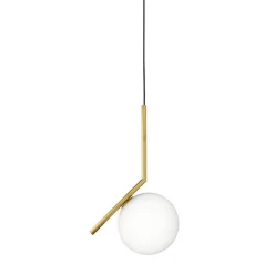Flos Wiszące Ekskluzywne|Żyrandole<Ic S1 Ø20 mosiądz - - lampa wisząca mosiądzNapięcie: 230V