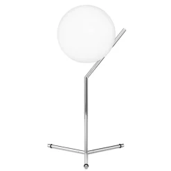 Flos Lampki Na Biurko, Oświetlenie Biurkowe|Biurkowe Ekskluzywne<Ic T1 H53 chrom - - lampa biurkowa chromNapięcie: 230V