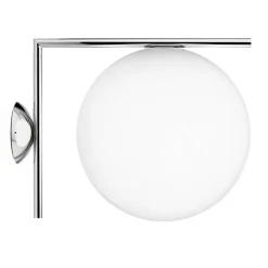 Flos Kinkiety I Lampy Na Ścianę|Ekskluzywne I Luksusowe Kinkiety<Ic W2 L38 chrom - - lampa ścienna chromNapięcie: 230V