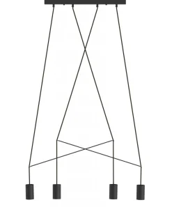 Nowodvorski Żyrandole|Lampy Do Salonu, Oświetlenie Salonu<Imbria Black Iv 9192 - - lampa wisząca nowoczesna
