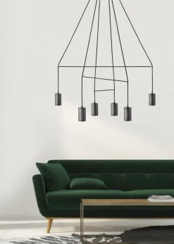 Nowodvorski Żyrandole|Lampy Do Jadalni<Imbria Black Vi 9677 - - lampa wisząca nowoczesna