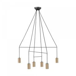 Nowodvorski Żyrandole|Lampy Do Jadalni<Imbria Brass Vi L130 - - lampa wisząca nowoczesna