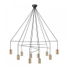 Nowodvorski Żyrandole|Lampy Wiszące Nad Ladę Kuchenną<Imbria Brass X - - lampa wisząca nowoczesna