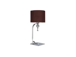 AZzardo Lampki Na Biurko, Oświetlenie Biurkowe|Lampy Do Salonu, Oświetlenie Salonu<Impress Brown - - lampa biurkowa