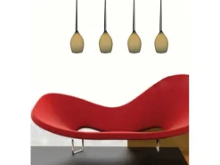 AZzardo Żyrandole|Lampy Do Salonu, Oświetlenie Salonu<Izza 4 Olive - - lampa wisząca