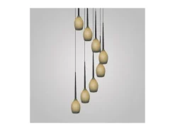 AZzardo Żyrandole|Lampy Nad Schody<Izza 8 Olive - - lampa wisząca