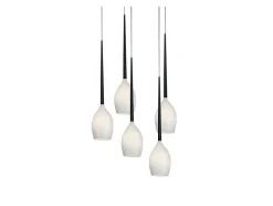 AZzardo Żyrandole|Lampy Do Salonu, Oświetlenie Salonu<Izza 5 White - - lampa wisząca