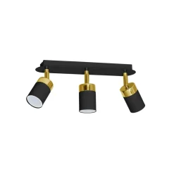 Milagro Plafony Sufitowe I Ścienne<Joker Black-Gold III - - oprawa punktowa nowoczesna
