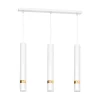 Milagro Żyrandole<Joker White-Gold III - - lampa wisząca nowoczesna